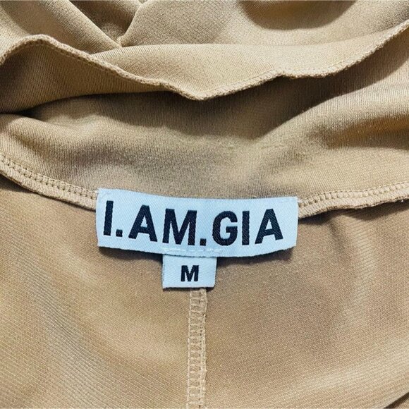 I.AM.GIA Size Medium Pants Flared Tie Boho Gypsy - Picture 6 of 8